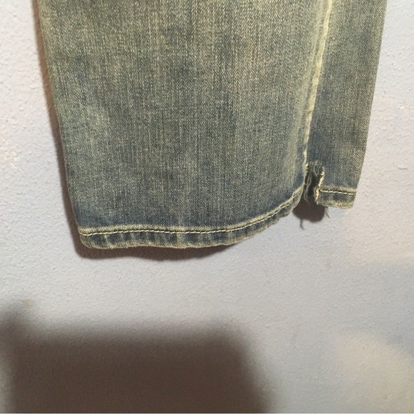 Flypaper Bootcut Jeans Mens Size 32x32 Lightly Distressed & Whiskered - Picture 14 of 16